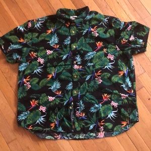 Old Navy Slim Fit Floral Button-Down Shirt